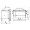 КАМИННАЯ ТОПКА KFD EKO MAX 7 3F standart